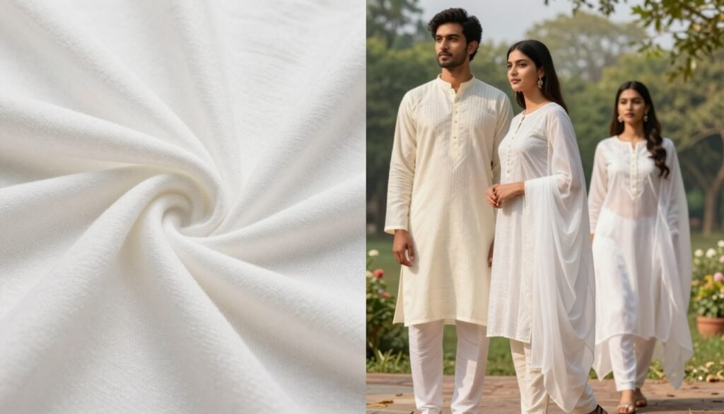 Cotton and muslin fabric compared for breathable clothing Cotton and muslin fabric compared for breathable clothing